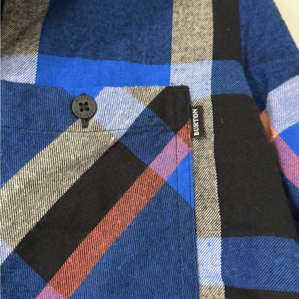 NWT Burton Women's Grace Flannel Shirt Large‎ Plaid Long Sleeve Casual Outdoor - Picture 6 of 13